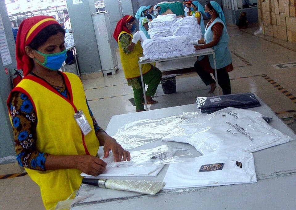 Sixty million people make the world's clothes. Most of the risk sits with them.
